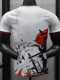 24/25 Japan White Swordsman（Y-3)  Player Version Soccer Jersey