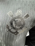 24/25 Corinthians Away Long Sleeve Player Version Soccer Jersey（长袖球员）