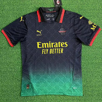 25/26 ACM Fourth Black  Fans  Soccer Jersey