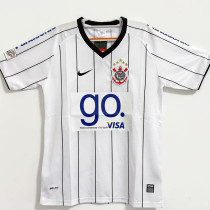 2009 Corinthians Home Retro Soccer Jersey
