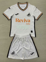 24/25 Swansea Home Kids Soccer Jersey