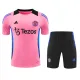 24/25 Man Utd Pink Training Short Suit