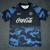 24/25 Napoli Black Blue Training shirts