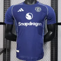 25/26  Man Utd  Blue Player Version Training Shirts