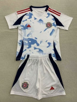 24/25  Costa Rica Away Kids Soccer Jersey