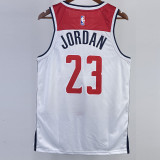 22/23 Wizards JORDAN #23 White Top Quality Hot Pressing NBA Jersey