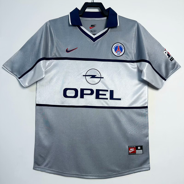 2000/2001 PSG  Away  Retro  Soccer Jersey