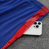 24/25 Spain  Red  Kids Half Pull Tracksuit (半拉链、童装)