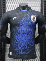 24/25 Japan Black Blue（Y-3)  Player Version Soccer Jersey