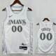 24/25 Dallas Mavericks CHRISTIE #00 White City Edition Top Quality Hot Pressing NBA Jersey