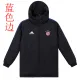 22/23 Bayern Black Hooded Cotton Coat Blue Edge (蓝色边) 棉衣