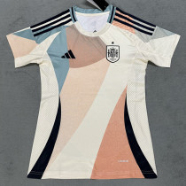 2025 Spain Away Womens Soccer Jersey（女）