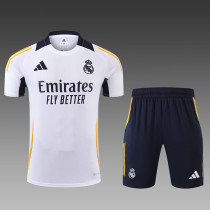 24/25 RMA  White Training Short Suit