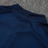 25/26 Flamengo Royal Blue Half Pull Tracksuit  (半拉链)