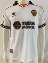 1999/2000 Valencia Home Retro Soccer Jersey