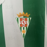 24/25 Córdoba Home Fans Soccer Jersey(西甲科尔多瓦)
