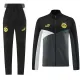 24/25  Dortmund Grey Black Jacket Tracksuit(02)