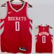 2018/19 ROCKETS WESTBROOK #0 Red Away Top Quality Hot Pressing NBA Jersey