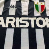 1984/1985 JUV Home Long Sleeve  Retro Soccer Jersey(长袖)