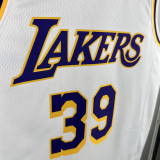 Lakers HOWARD # 39 White Top Quality Hot Pressing NBA Jersey