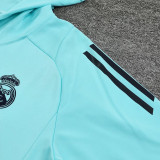 24/25 RMA Laket Blue Hooded  Tracksuit(湖蓝色）