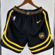 23/24 WARRIORS Black City Edition Top Quality NBA Pants