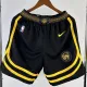 23/24 WARRIORS Black City Edition Top Quality NBA Pants