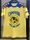 2024 Club America Champion Yellow T-shirt  （胸前C A字）