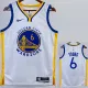 22/23 WARRIORS YOUNG #6 White Top Quality Hot Pressing NBA Jersey (V领)