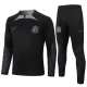 24/25  Corinthians Black Half Pull Tracksuit  (半拉链、B840)