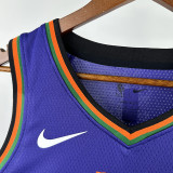24/25 SUNS DUR ANT #35 Blue City Edition Top Quality Hot Pressing Retro NBA Jersey