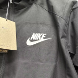 2024 New NK Black Velvet Windbreaker F2（加绒、连帽）