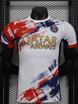 24/25 PSG White Red Special Edition  Player Version Soccer Jersey