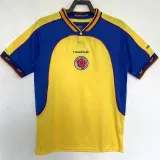 2001 Colombia Home Retro Soccer Jersey