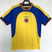 2001 Colombia Home Retro Soccer Jersey