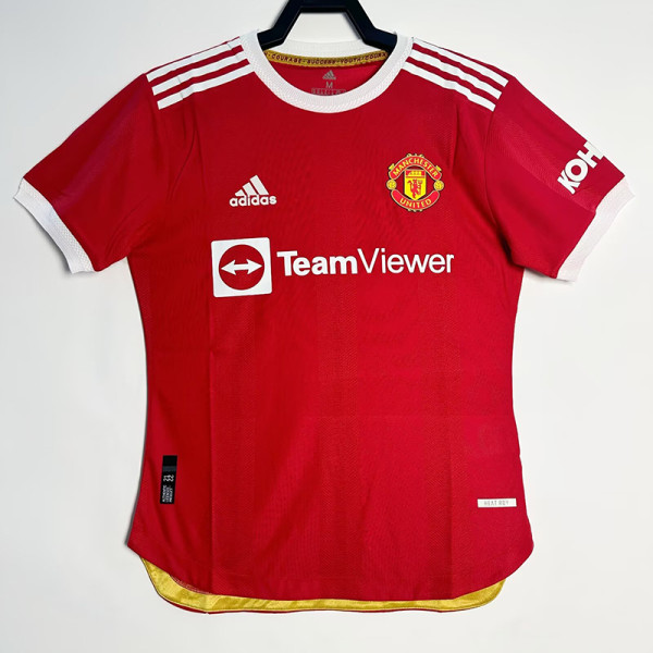 21/22 Man Utd  Home Retro Soccer Jersey