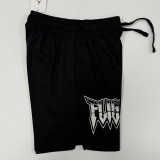 24/25 N48 JOR Black Breathable Sports  shorts(带孔、前带图标)
