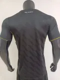 2011/2012 RMA Away Black Retro  Soccer Jersey