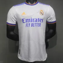 21/22 RMA Home  Player Version Soccer Jersey