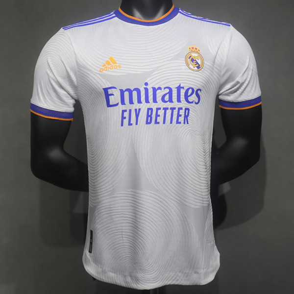 21/22 RMA Home  Player Version Soccer Jersey