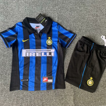 1998/1999 INT Home Kids Retro Soccer Jersey