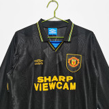 1993/1994 Man Utd Away Long sleeve Retro soccer jersey (长袖)