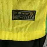 25/26 Brazil Home Long Sleeve  Player Version Soccer Jersey
