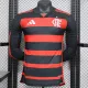 24/25 Flamengo Home  Long Sleeve Player Version Soccer Jersey