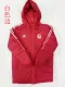 22/23 Mexico Red Hooded Cotton Coat White Edge (白色边) 棉衣