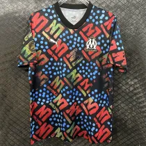 24/25 Marseille Colored 13  training short sleeve （彩色13）