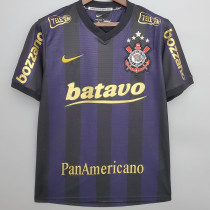 2009/2010 Corinthians 99th Anniversary Edition Black Retro Soccer Jersey