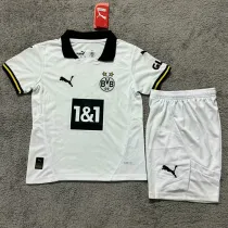 24/25  Dortmund Third Kids Soccer Jersey