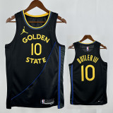 24/25 WARRIORS BUTL ER III # 10 Black Flying Man Top Quality Hot Pressing NBA Jersey