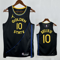 24/25 WARRIORS BUTL ER III # 10 Black Flying Man Top Quality Hot Pressing NBA Jersey